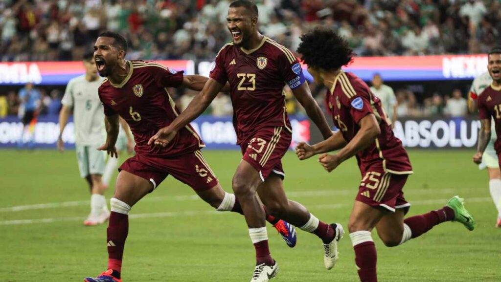 Selección de futbol de Venezuela clasifica a cuartos de finales copa América